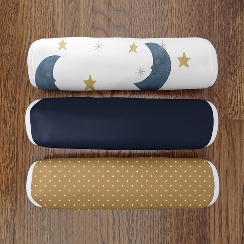 Moon Bear Collection Absorbent Burp Cloths - 3 Pack Set - alt image 3