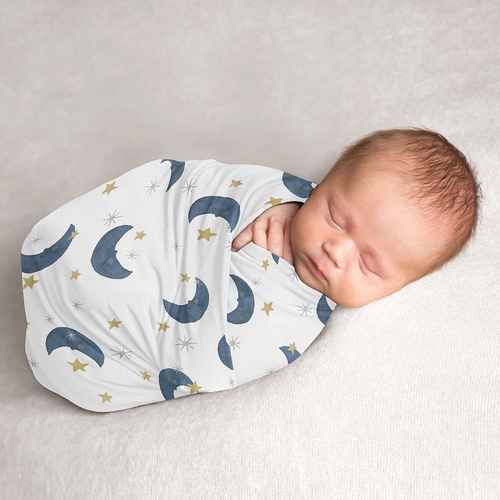 Moon Bear Collection Baby Swaddle Blanket