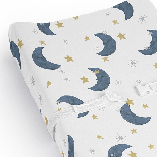 Moon Bear Collection Changing Pad Cover Sheet - alt image 3