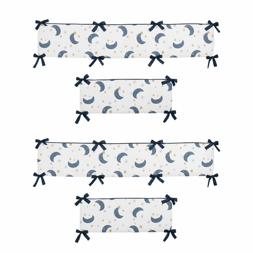 Moon Bear Collection Crib Bumper Pad - alt image 1