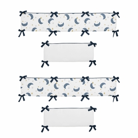 Moon Bear Collection Crib Bumper Pad