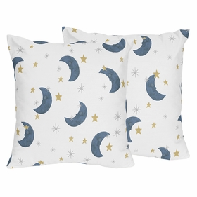 Moon Bear Collection Decorative Accent Throw Pillows - Set of 2