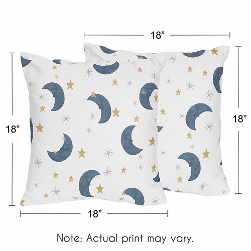 Moon Bear Collection Decorative Accent Throw Pillows - Set of 2 - alt image 2