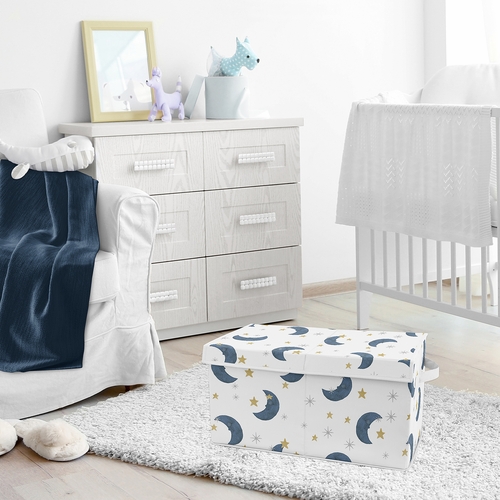 Moon Bear Collection Fabric Toy Bin Storage - alt image 1