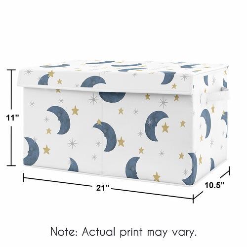 Moon Bear Collection Fabric Toy Bin Storage - alt image 2