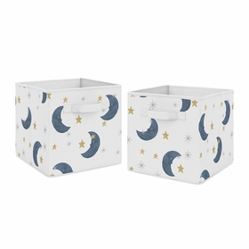 Moon Bear Collection Foldable Fabric Storage Bins
