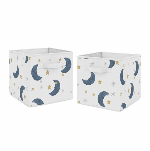 Moon Bear Collection Foldable Fabric Storage Bins