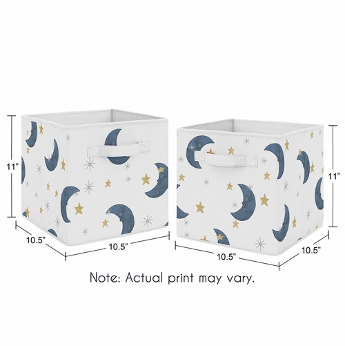 Moon Bear Collection Foldable Fabric Storage Bins - alt image 2