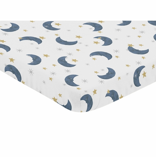 Moon Bear Collection Mini Crib Sheet