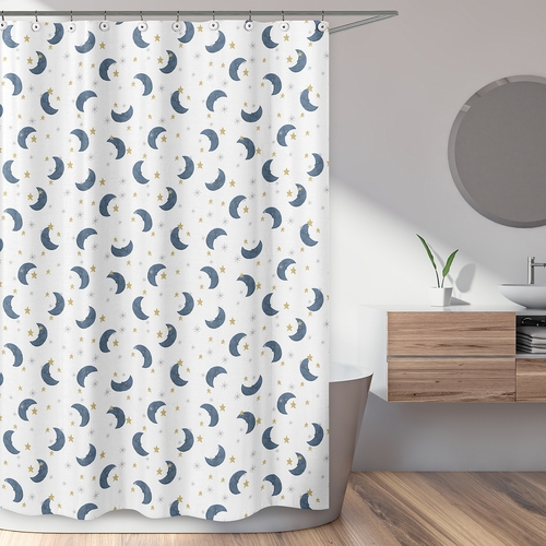 Moon Bear Collection Shower Curtain - alt image 1