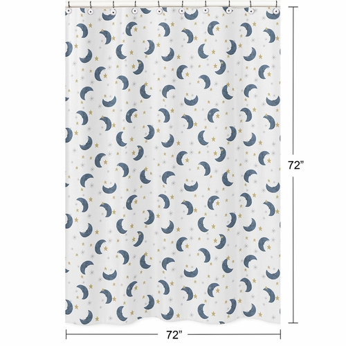 Moon Bear Collection Shower Curtain - alt image 4