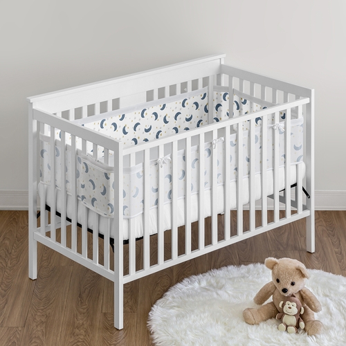 Moon Bear Collection Sweet Jojo Designs + BreathableBaby Breathable Mesh Crib Liner - alt image 1