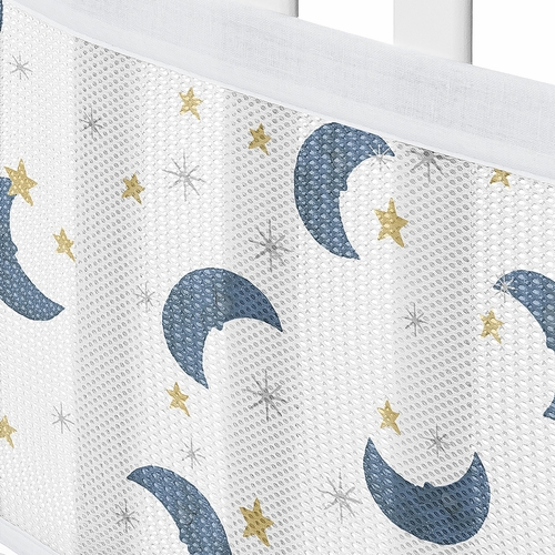 Moon Bear Collection Sweet Jojo Designs + BreathableBaby Breathable Mesh Crib Liner - alt image 4