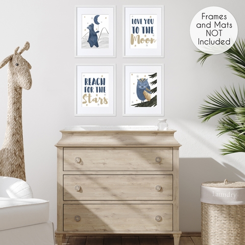 Moon Bear Collection Wall Art Prints - Set of 4 - alt image 3