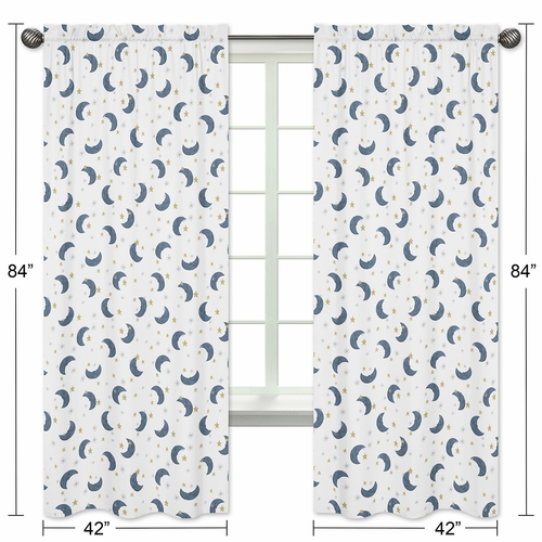 Moon Bear Collection Window Panels - Set of 2 - alt image 4