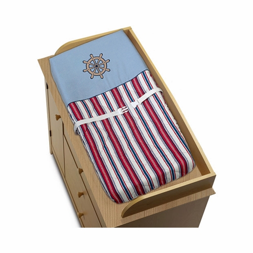 Nautical Nights Changing Pad Cover