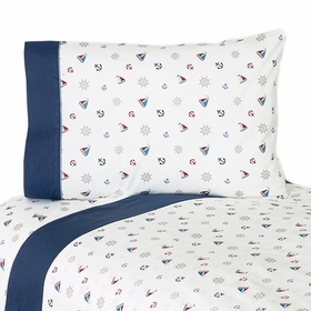 Nautical Nights Queen Sheet Set