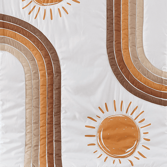 Orange Baby Bedding