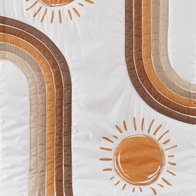 Orange Baby Bedding