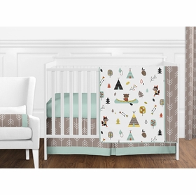 Outdoor Adventure Collection 11 Piece Bumperless Crib Bedding Collection