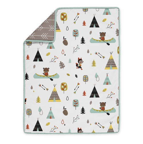 Outdoor Adventure Collection 5 Piece Crib Bedding - alt image 2