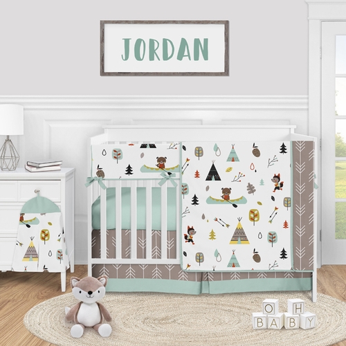 Outdoor Adventure Collection 5 Piece Crib Bedding