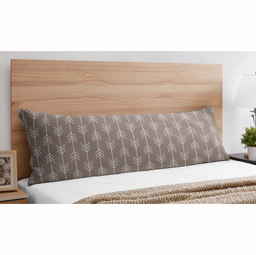 Outdoor Adventure Collection Arrow Print Full Length Body Pillow Cover - alt image 1