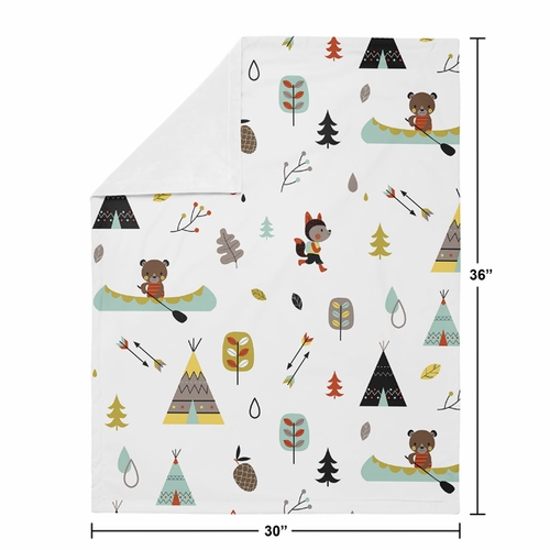 Outdoor Adventure Collection Baby Blanket - alt image 3