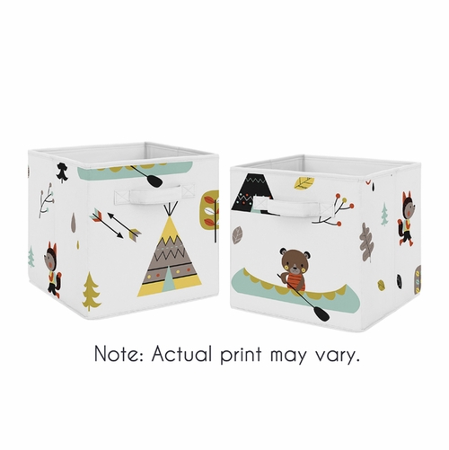 Outdoor Adventure Collection Foldable Fabric Storage Bins - Set of 2