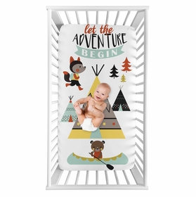 Outdoor Adventure Collection Photo Op Crib Sheet