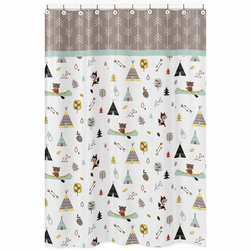 Outdoor Adventure Collection Shower Curtain