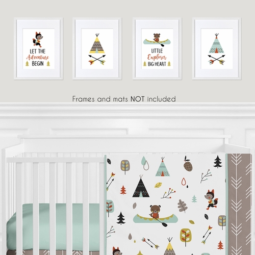 Outdoor Adventure Collection Wall Art Prints - Set of 4 - alt image 1