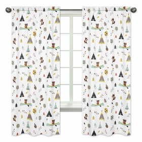 Outdoor Adventure Collection Window Panels - Set of 2
