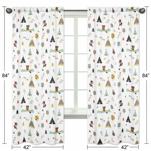 Outdoor Adventure Collection Window Panels - Set of 2 - alt image 4