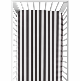 Paris Collection Crib Sheet - Stripe