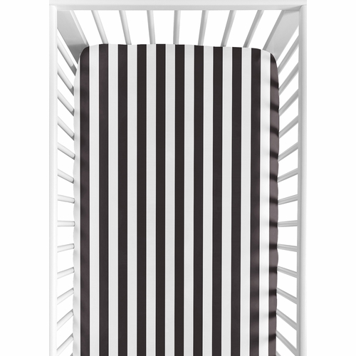 Paris Collection Crib Sheet - Stripe