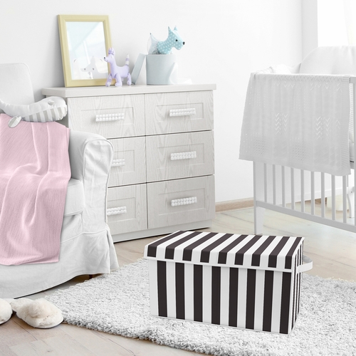 Paris Collection Fabric Toy Bin Storage - alt image 1