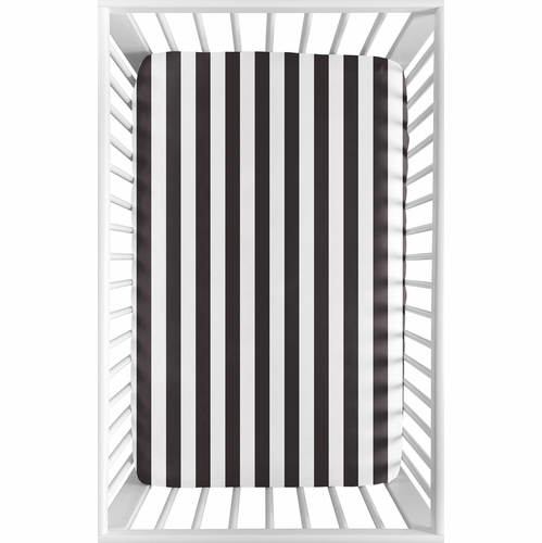 Paris Collection Mini Crib Sheet - alt image 1