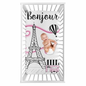Paris Collection Photo Op Crib Sheet