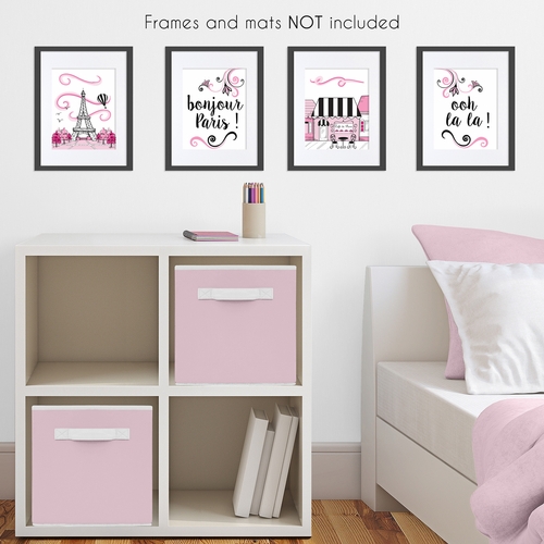 Paris Collection Wall Art Prints - Set of 4 - alt image 2