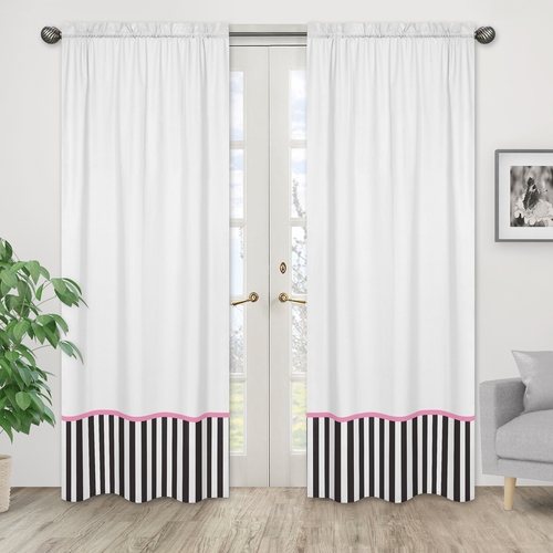 Paris Collection Window Panels - Set of 2 - alt image 1
