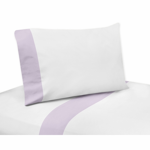 Peony Floral Garden Lavender Purple and Ivory Collection Toddler Bedding - alt image 4