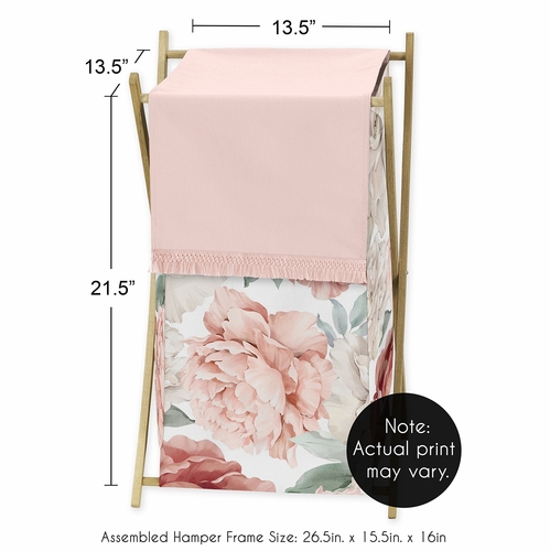 Peony Floral Garden Pink and Ivory Collection Hamper - alt image 4