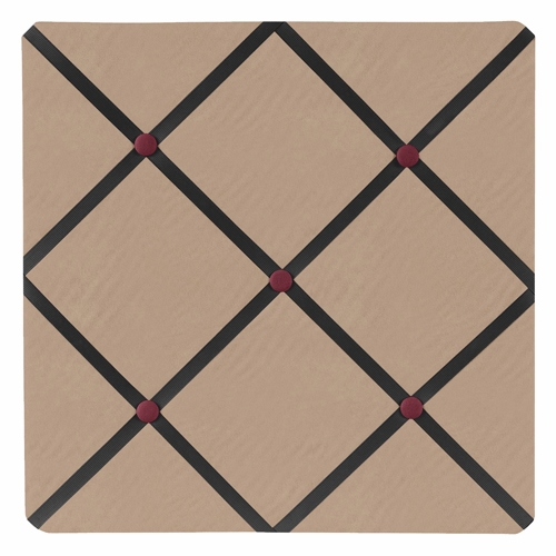 Pirate Treasure Cove  Fabric Memo Board