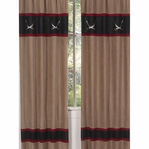 Pirate Treasure Cove Window Panels - Set of 2