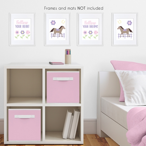 Pony Collection Wall Art Prints - Set of 4 - alt image 2