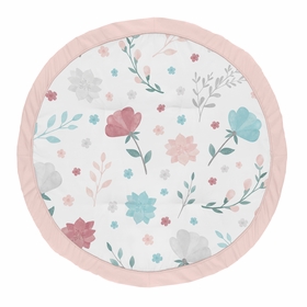 Pop Floral Pink and Blue Collection Playmat