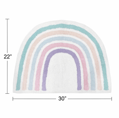 Rainbow Collection Accent Floor Rug - alt image 1