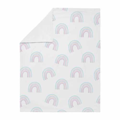 Rainbow Collection Baby Blanket - alt image 1