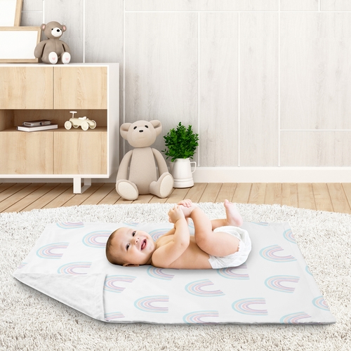 Rainbow Collection Baby Blanket - alt image 2